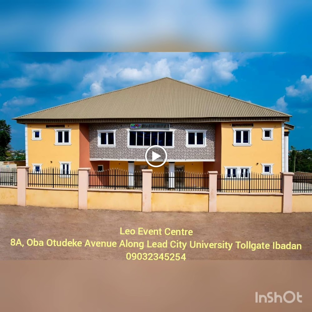 Leo Event Center interior - Ibadan wedding hall